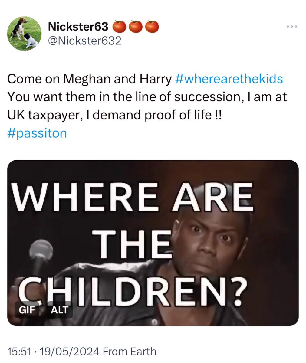 yankeewally2's tweet image. So many sussexsquad harping on about #whereiskate ...there are 2 missing children, Prince and Princess who have been missing a lot longer than Catherine! Let's try &amp;amp; get a hashing trending? #whereAreTheChildren #WhereAreTheKids #whereIsArchieAndLily  
Please retweet? Ty…