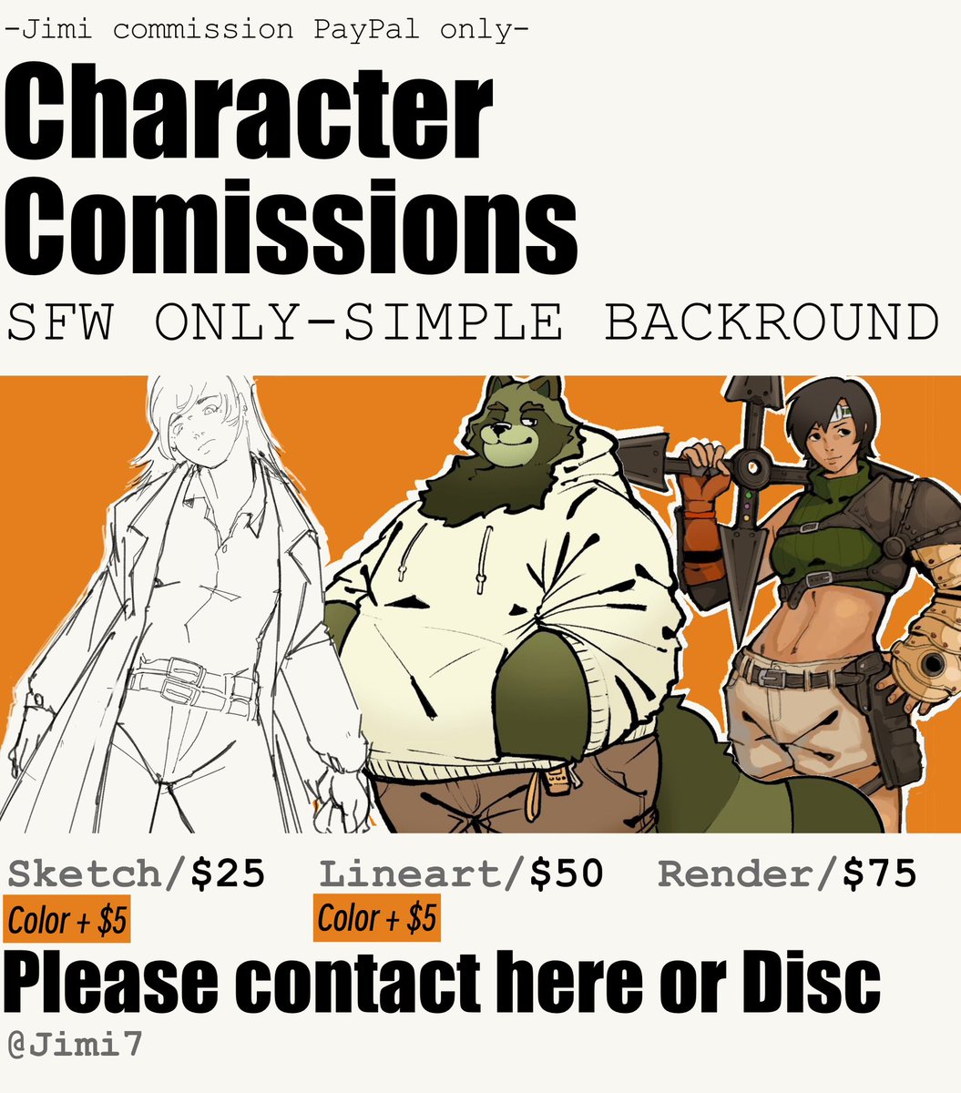 Jimieux's tweet image. Had to edit something but please send me a msg if interested