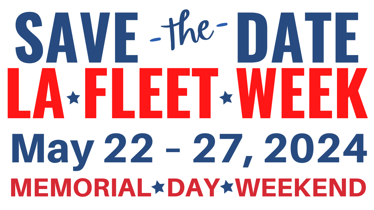 LACity's tweet photo. Do you know what LA Fleet Week is? It's an annual celebration of our nation's Sea Services, featuring public tours ⛴️, military displays 🇺🇸, a kid's STEM Expo 🧪,aircraft flyovers 🛩️,live entertainment 🎤,and more!
Are you going? #LAFleetWeek https://t.co/AzBtukDYsF