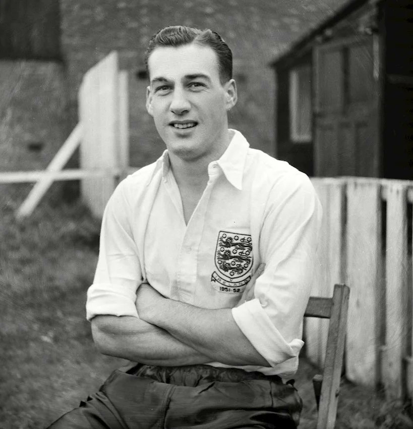 On this day, in 1956, Nat Lofthouse became the first player to score twice as an @England substitute as they beat Finland 5-1 in Helsinki.

#BWFC #ThreeLions