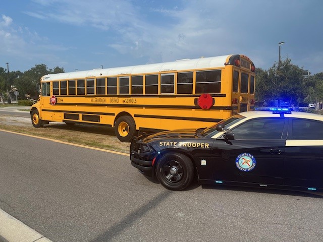 Man steals Hillsborough school bus, drives it to Miami while 'high and drunk': FHP bit.ly/4dFNHmJ