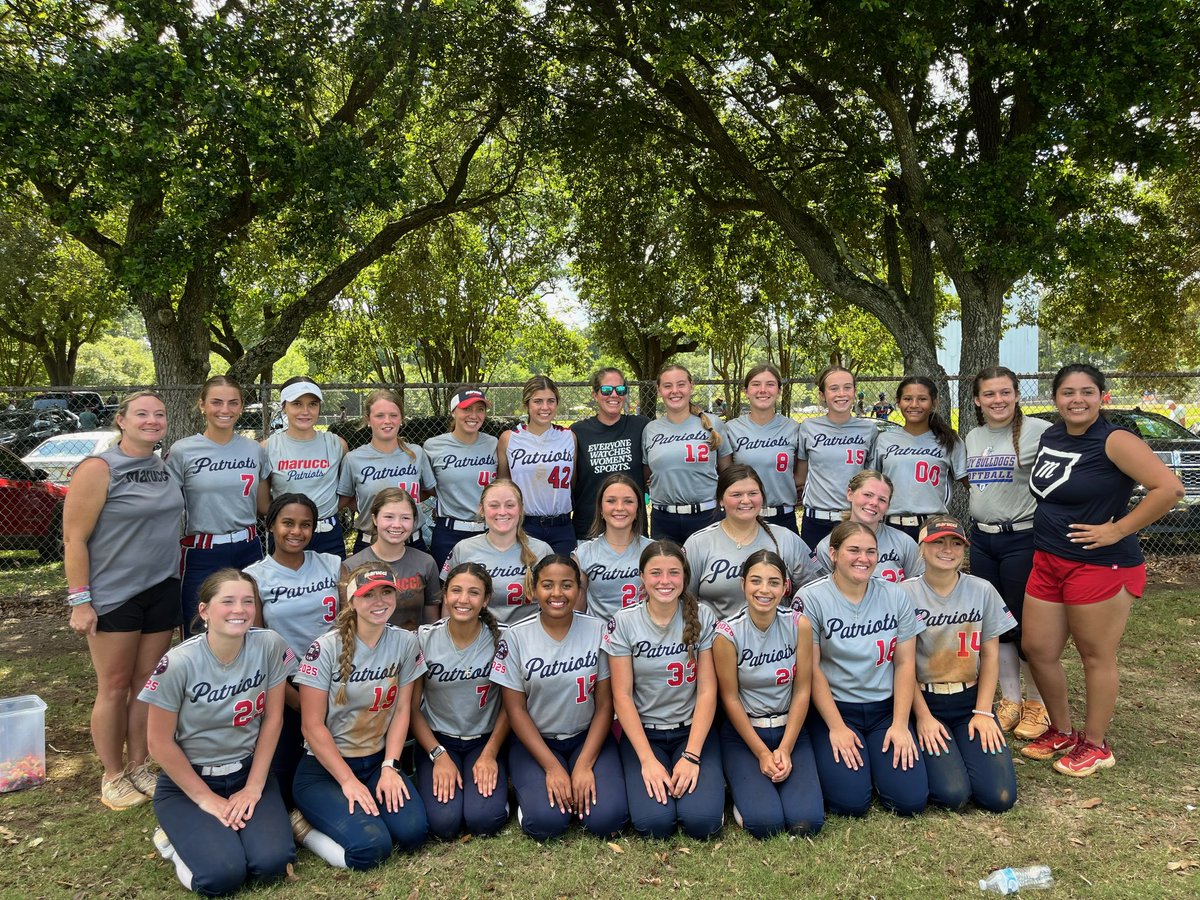 McKenzie Smith (@kenzie91745929) on Twitter photo What a great team camp we had today with <a href="/BSherSB/">Barb Sherwood</a>! We learned that softball goes far past the physical aspects. Confidence, selflessness, and being a #playerLED team is what makes us stand out. Thank you so much for your time today Coach Barb!
<a href="/MarucciPatsGC/">Marucci Patriots GC</a> What a great team camp we had today with <a href="/BSherSB/">Barb Sherwood</a>! We learned that softball goes far past the physical aspects. Confidence, selflessness, and being a #playerLED team is what makes us stand out. Thank you so much for your time today Coach Barb!
<a href="/MarucciPatsGC/">Marucci Patriots GC</a>