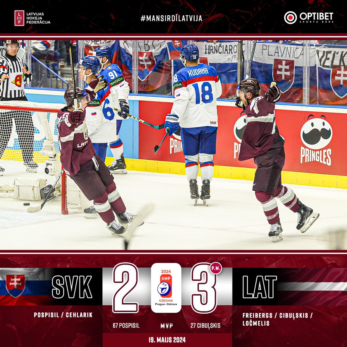 💥💥💥 Ir!!!! Latvijas🇱🇻  izlase izcīna svarīgus punktus un uzveic Slovākiju 🇸🇰! 

Kas par raksturu, malači, vīri!!!