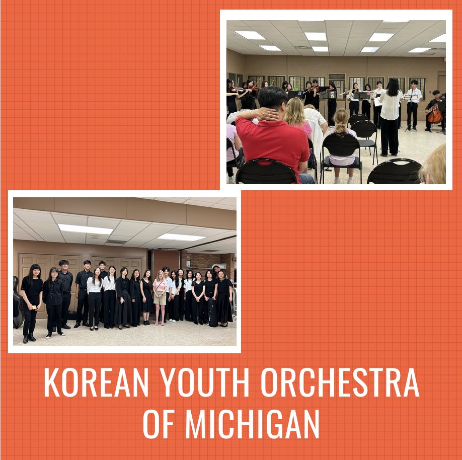 A perfect way to spend a Sunday and celebrate #AAPIHeritageMonth is by enjoying the Korean Youth Orchestra's performance in Clawson. #AAPIMonth #ClawsonMI #KoreanYouthOrchestra