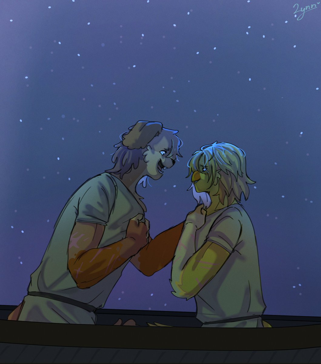 astrateia_'s tweet photo. (EPIC au)
"Just let me be your light, 
Let me be the stars you see at night."
#smilingcrittersau #smilincritters #dogday #kickinchicken #puppynugs (platonic(maybe))) https://t.co/CXKHYxxBYY