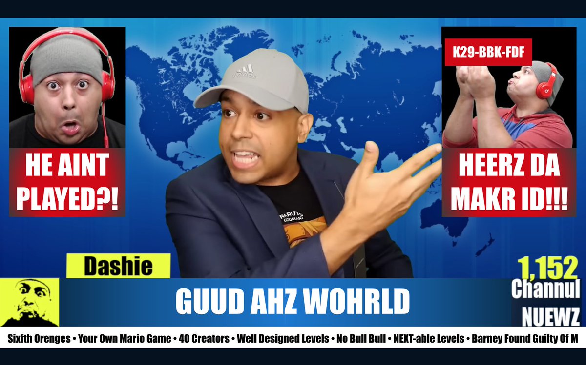 AlexSeletyn's tweet photo. Hey @DashieXP! The #dashiemaker2 community would like to re-invite you to Super Dashie World! 40 creators, well designed levels, no bull bull, and an easier difficulty curve like official Mario games. And if you need to NEXT, the rest can be played straight from the account! https://t.co/cQ9VOFqLh1