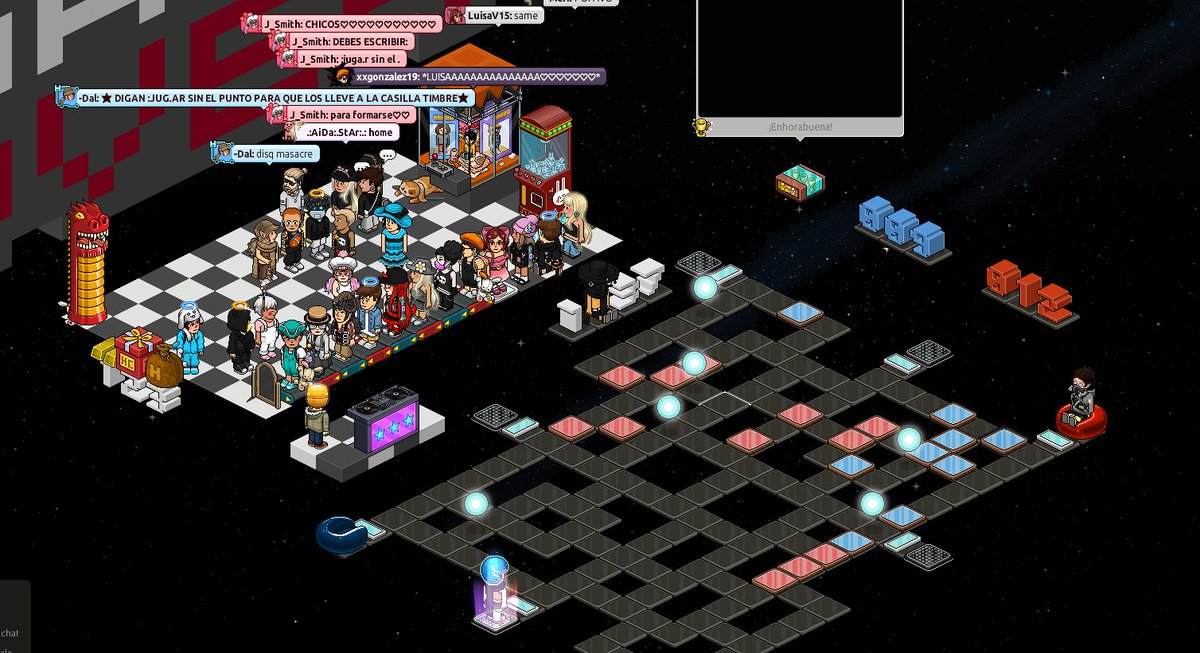 ¡El torneo ha empezado! Los esperamos 

habbo.es/room/122193773