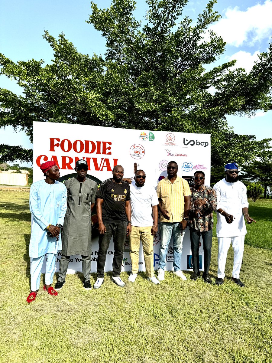 Had a wonderful time at the recently concluded @foodiecarnival. Enjoyed an amazing experience with some of the finest and impactful brothers in the state. @YemieFash @BolanleCole @jiddyjendor @officialtamtv @Akure360