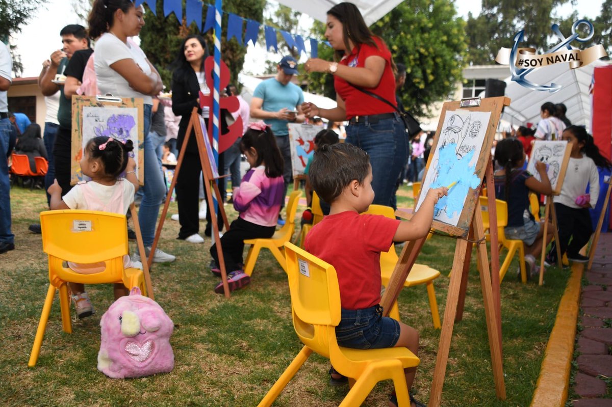 Porque sus sonrisas son lo más importante, te compartimos las actividades que realizamos en pro del desarrollo integral de nuestros niños y niñas durante la Kermés 2024, en el Centro de Desarrollo Infantil Naval Ciudad de México. #GranFamiliaNaval