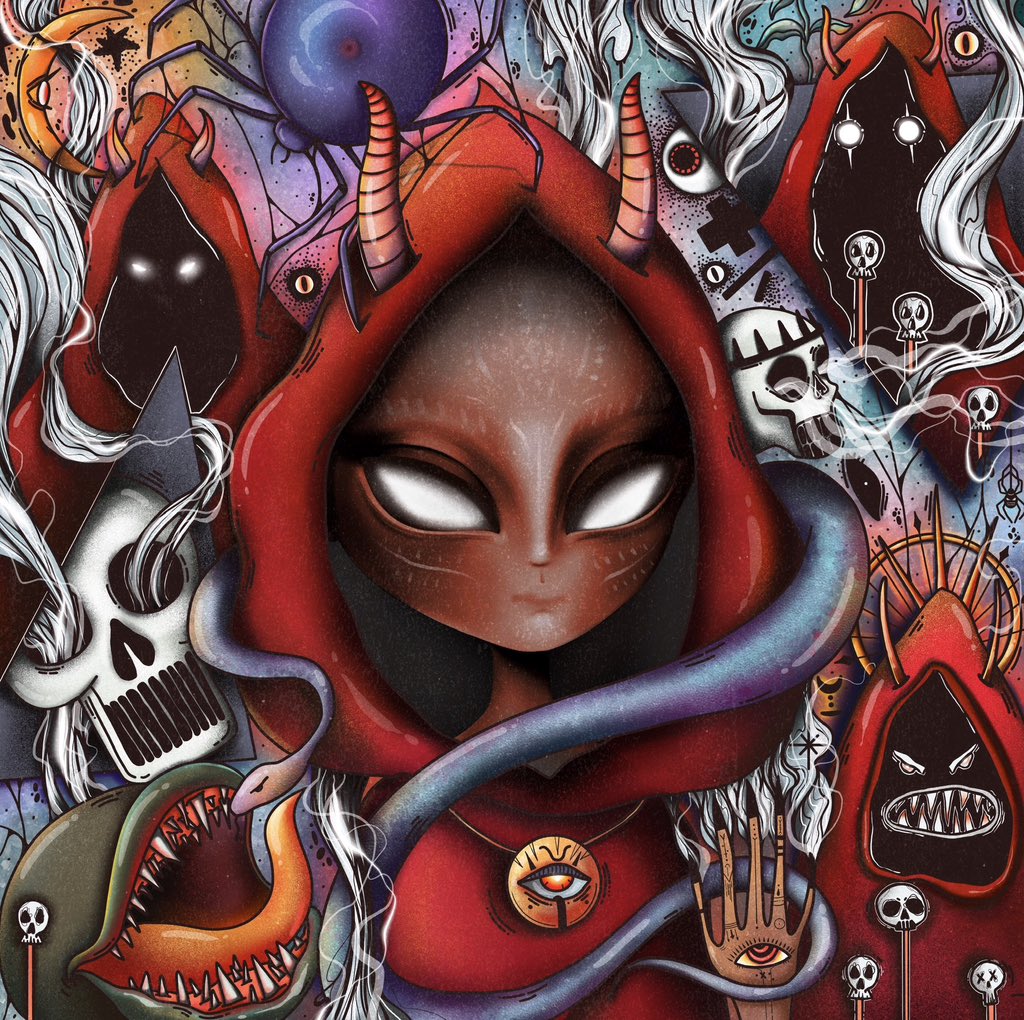 One of the 60 unique 1/1 artworks created by beautiful artists from <a href="/OGW_community/">OG Women/Apocalypse/WP</a> 

Each art has its own unique story of the APOCALYPSE