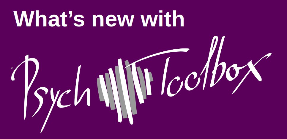 We'll be giving you an update about everything that's new with #Psychtoolbox during the #VSS2024 Psychophysics Software with MATLAB Satellite Event. Come by on Monday at 2pm to find out more!