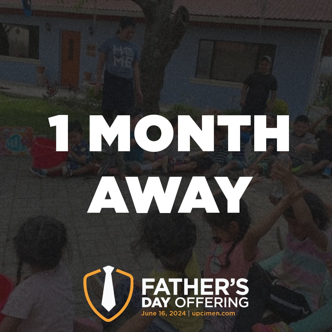 UPCIMen's tweet image. Next month is the Father's Day Offering, and we'd love for YOU to participate! 🧡
#UPCIMen