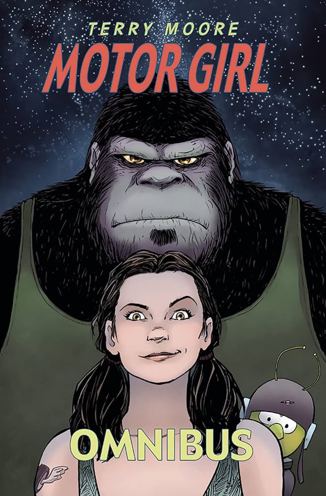 I just reread MOTOR GIRL by @TerryMooreArt (preparing for the end of the month signing!) and I cried just as much as before. More people need to read this book!!