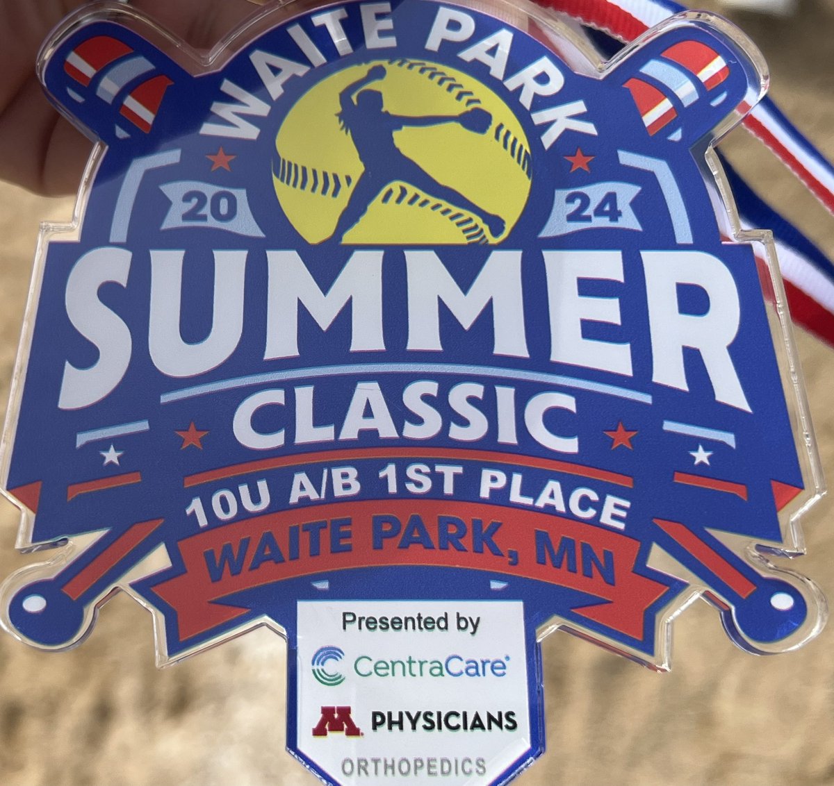 Congrats to <a href="/WaiteParkBR/">Waite Park Babe Ruth</a> 10U girls who won in extra innings over a great Wayzata team. <a href="/UMNOrthoSurg/">UMN Department of Orthopedic Surgery</a> <a href="/centracare_mn/">CentraCare</a> proud to sponsor a weekend of excellent ball!  #CCMPOrtho #BringingtheU_toYou