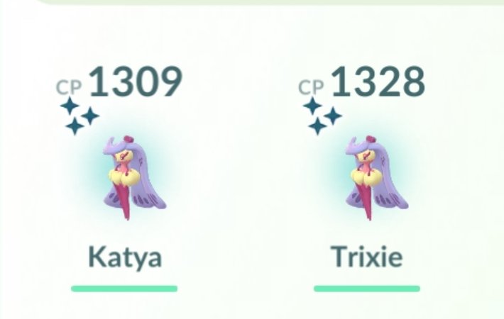 evilmunchie1998's tweet image. I caught these two today during the community day and I knew just what to name them 
@trixiemattel @katya_zamo