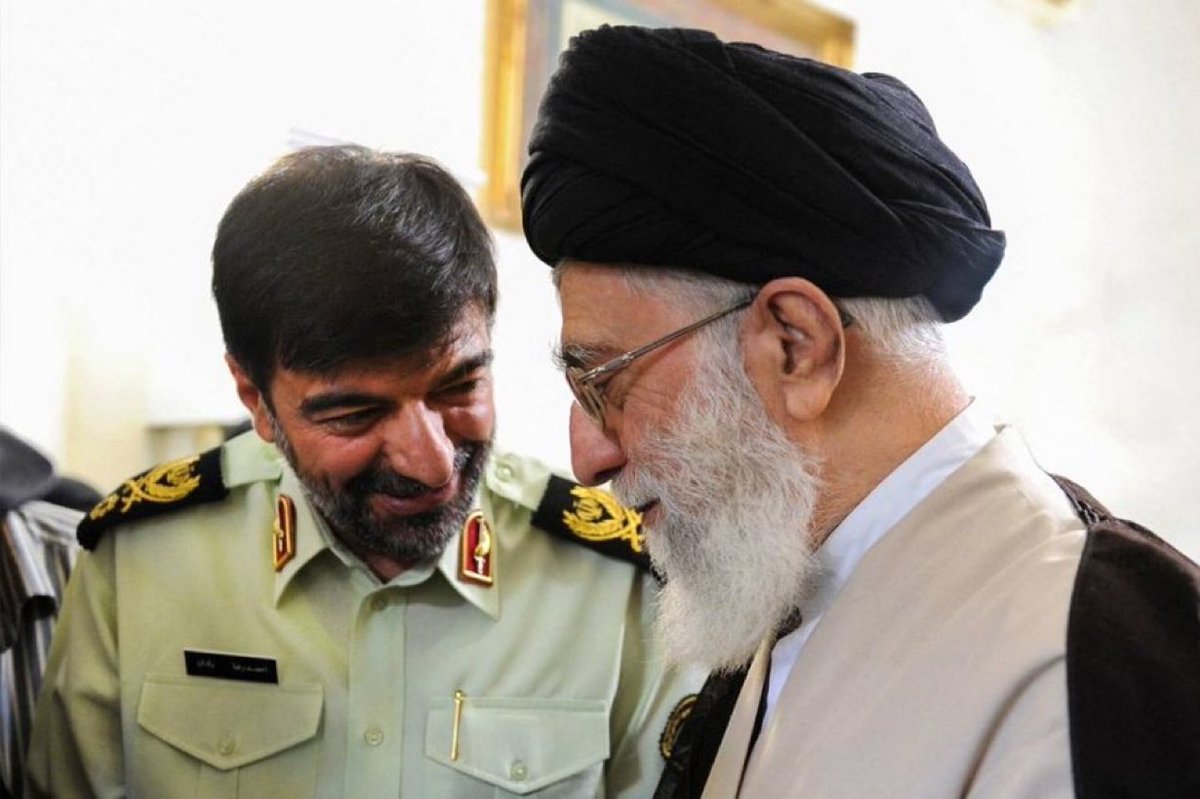 Salwan_Momika1's tweet photo. Now the Iranian police chief was killed by seven bullets in Tehran. It is a day full of accomplishments😍 https://t.co/juC6QUOwTI