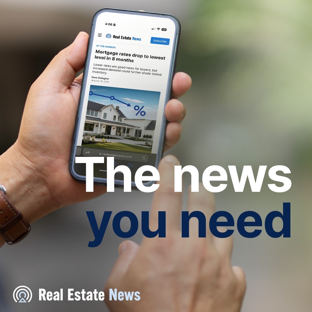 Get the latest news at your fingertips! Sign up for our FREE newsletter and have the headlines delivered straight to your inbox. 📨 share.realestatenews.com/sqz8

#realestatenews #realestate #realestateagents #realtorlife #realestateagent #realtortips #housingmarket #homebuyingtips