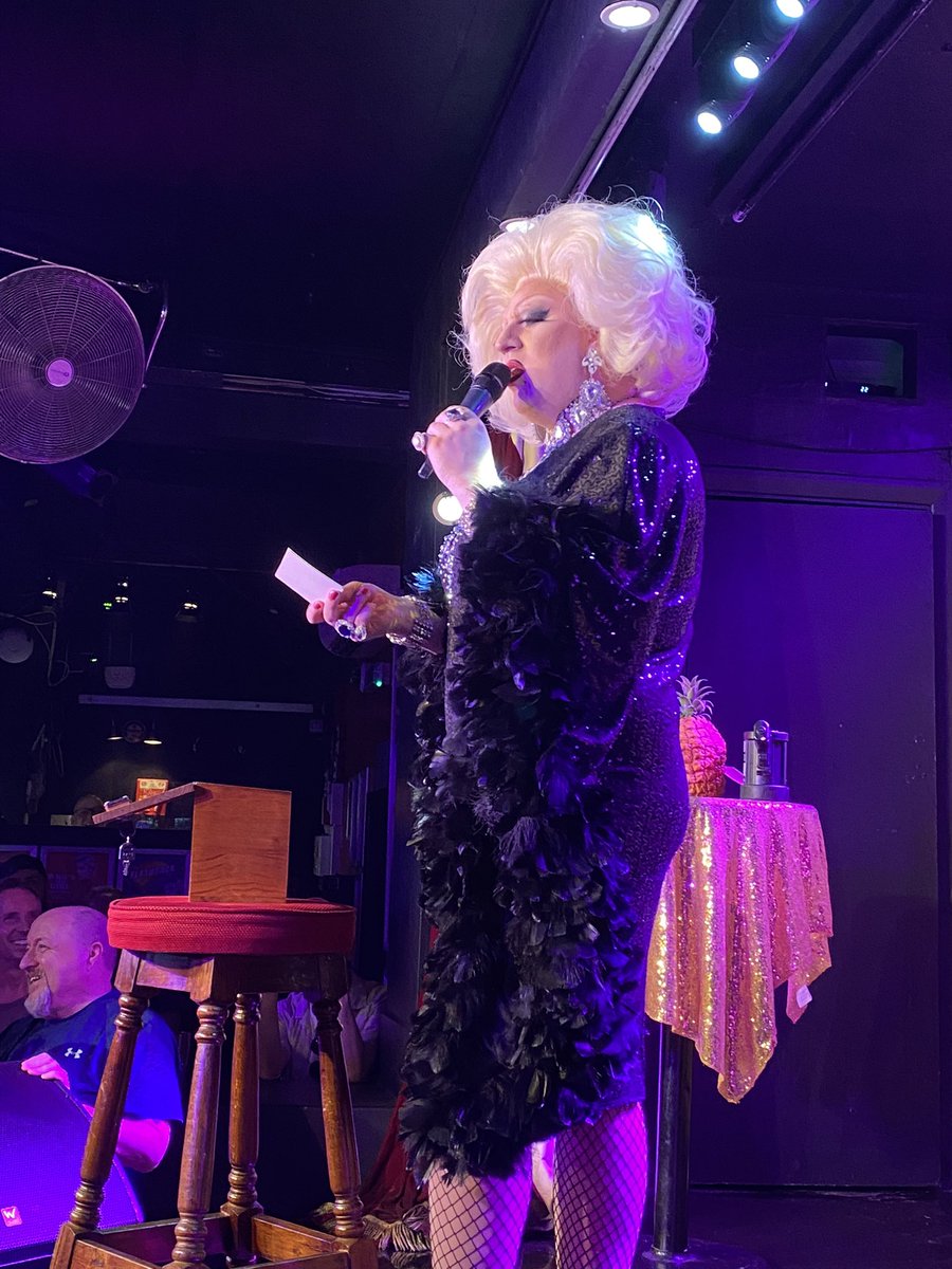 What a truly wonderful day at a completely packed Royal Vauxhall Tavern for a truly magnificent show from the incomparable @myradubois. Never has the sense of family and community at @thervt felt more palpable than this afternoon. I shan’t ever forget today. ❤️