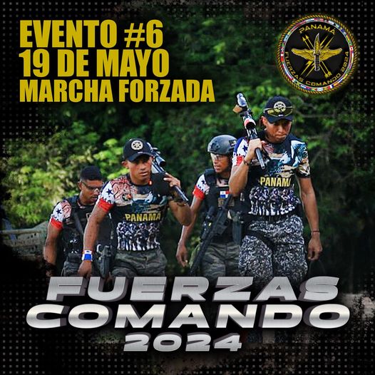 #FuerzasComando2024 is still going on in Panama. 17 country teams are participating in a Ruck March this evening with hopes of becoming named 'best special operations force in the Americas.' #FC24 #FuerzasComando24 #ComandosdelasAmericas #StrongerTogether