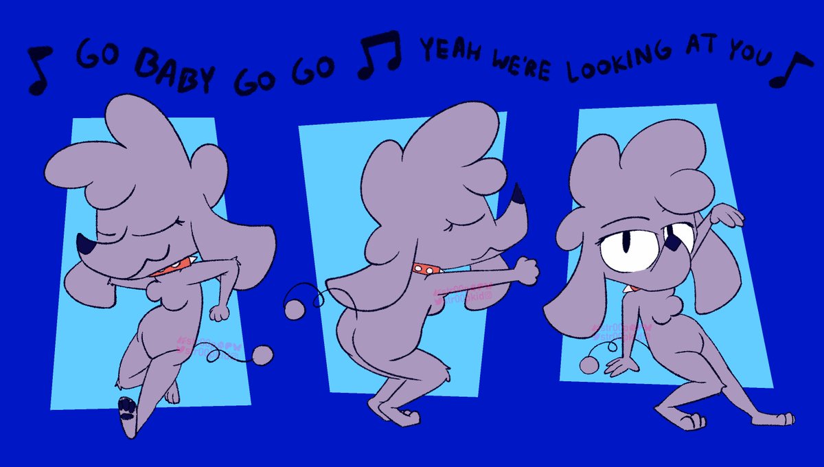 Str00pKid's tweet photo. Very belated birthday gift for the groovy dog @janey_poodle. Rock on girl
#furry #furryArt #cartoon #cartoonist #toonfur https://t.co/okWxQ1j0z0
