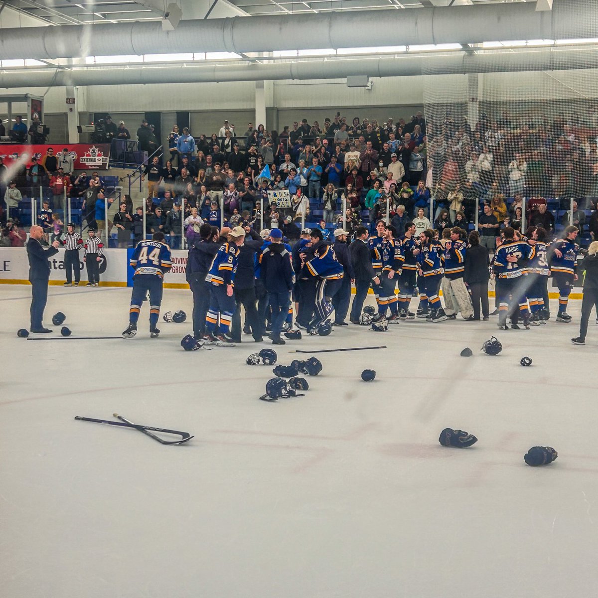 #1 IN THE OJHL & NOW #1 IN THE CJHL 

THE BLUES ARE NATIONAL CHAMPS ❗️