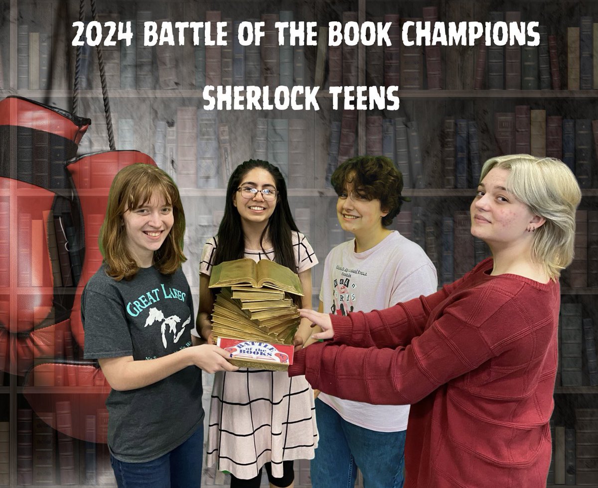Many members of Sherlock Teens are graduating today.
2021 - They won virtually 
2022 - They won in masks
2023 - They won at home
2024 - They won a final time
I wish all WHS Graduates the best of luck in the next chapter of their lives.