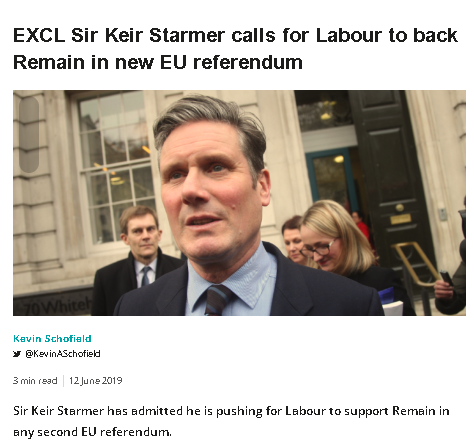 Justice_Seer's tweet photo. @SirNotAppearing @silverrich39 No HE didn't!  "#Brexit" led Labour to its biggest defeat since 1935...or did you miss the "£350million for the #NHS plastered" all over the red bus? 🙄

Aided and abetted by #RedToryLiar! #Starmer🤢  
Or did you miss that as well- you pathetic #CentristTroll! https://t.co/pLBQCuTngm