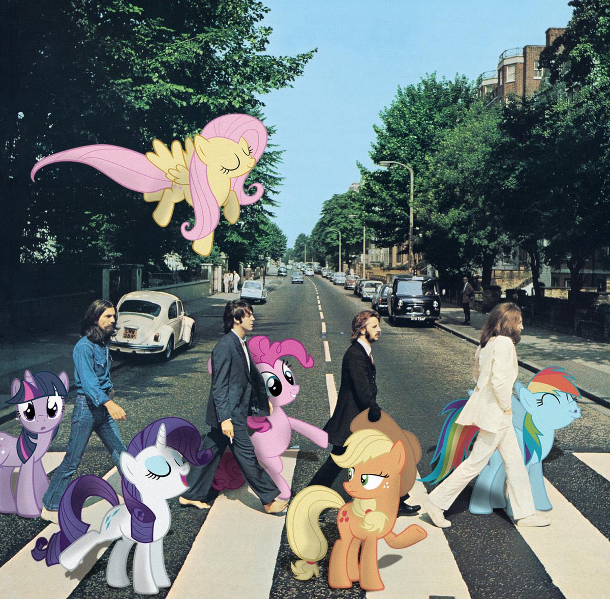 thread of almost every time the beatles are in my little pony