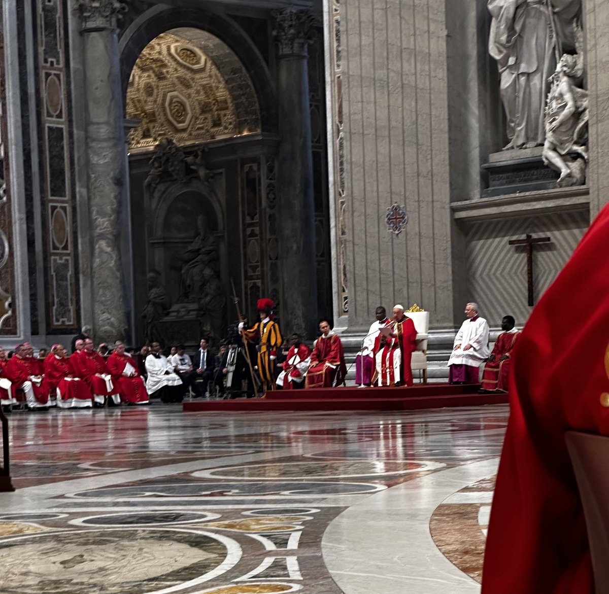 Pentecost Mass with #PopeFrancis: 'Brothers and sisters, let us renew our faith in the presence of the Comforter, who is at our side, and continue to pray: Come, Creator Spirit, enlighten our minds, fill our hearts with your grace, guide our steps, grant your peace to our world.