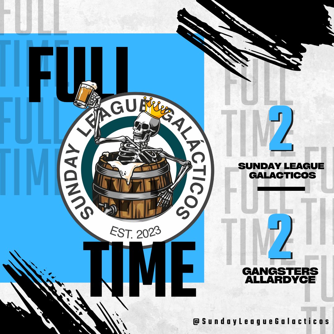 SLG_6aside's tweet photo. 📣📣📣Full Time 📣📣📣

After a tough game the boys share the points. The visitors slot 2 goals home in late equaliser to salvage a point. A better turn of events for the team all round. Goals coming from Jarman and Young.💪

UTG🔵⚫️ https://t.co/2laWIFmB4S