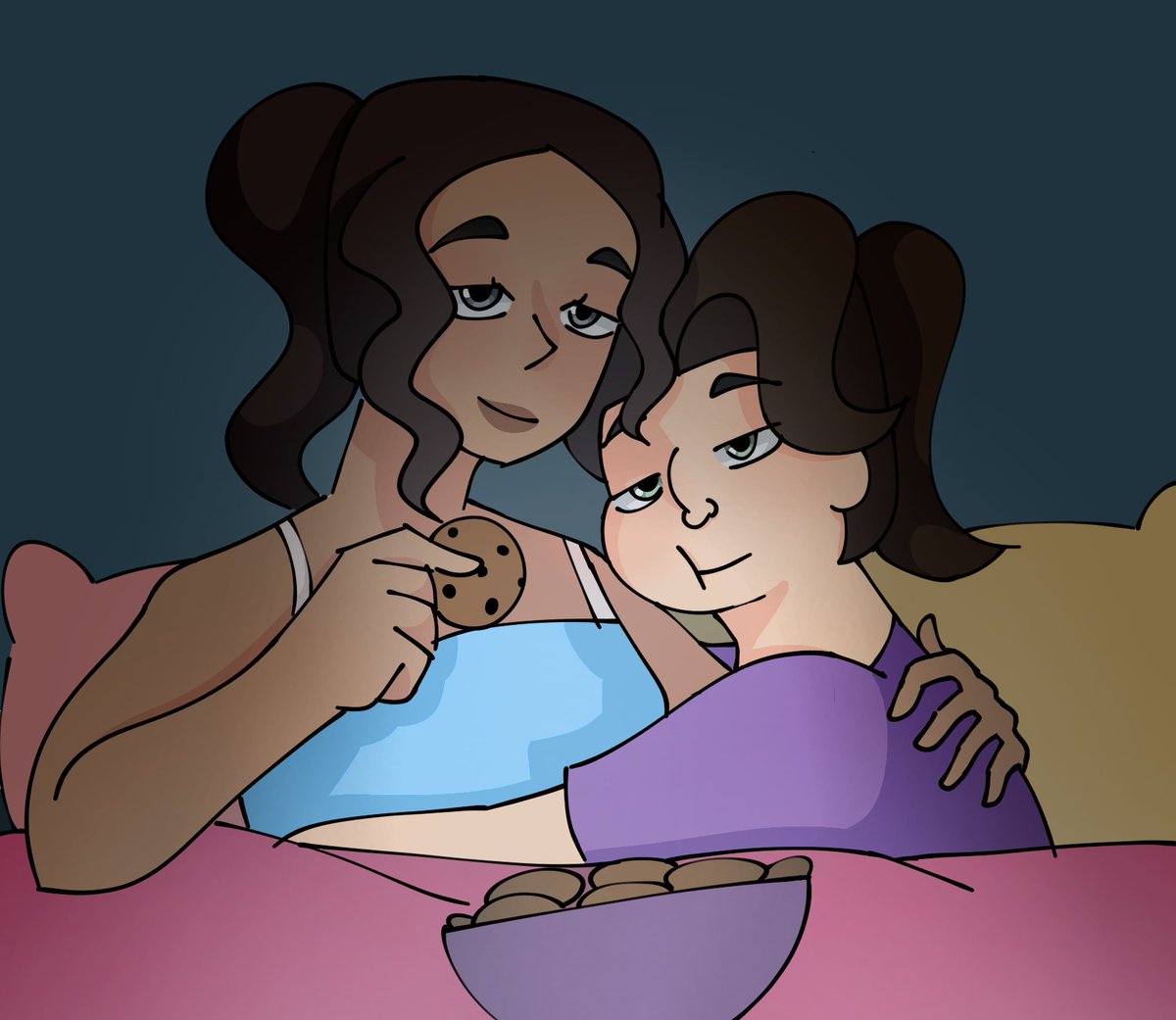 Liluxyan's tweet photo. Ibis paint finally let me finish this LETS GOOO

Domestic Rigrett seeing a movie (it's mean girls, they saw it hundreds of time but they never get bored)

#disventurecamp #disventurecampallstars #dctwt #Rigrett https://t.co/gbA6sESt7E