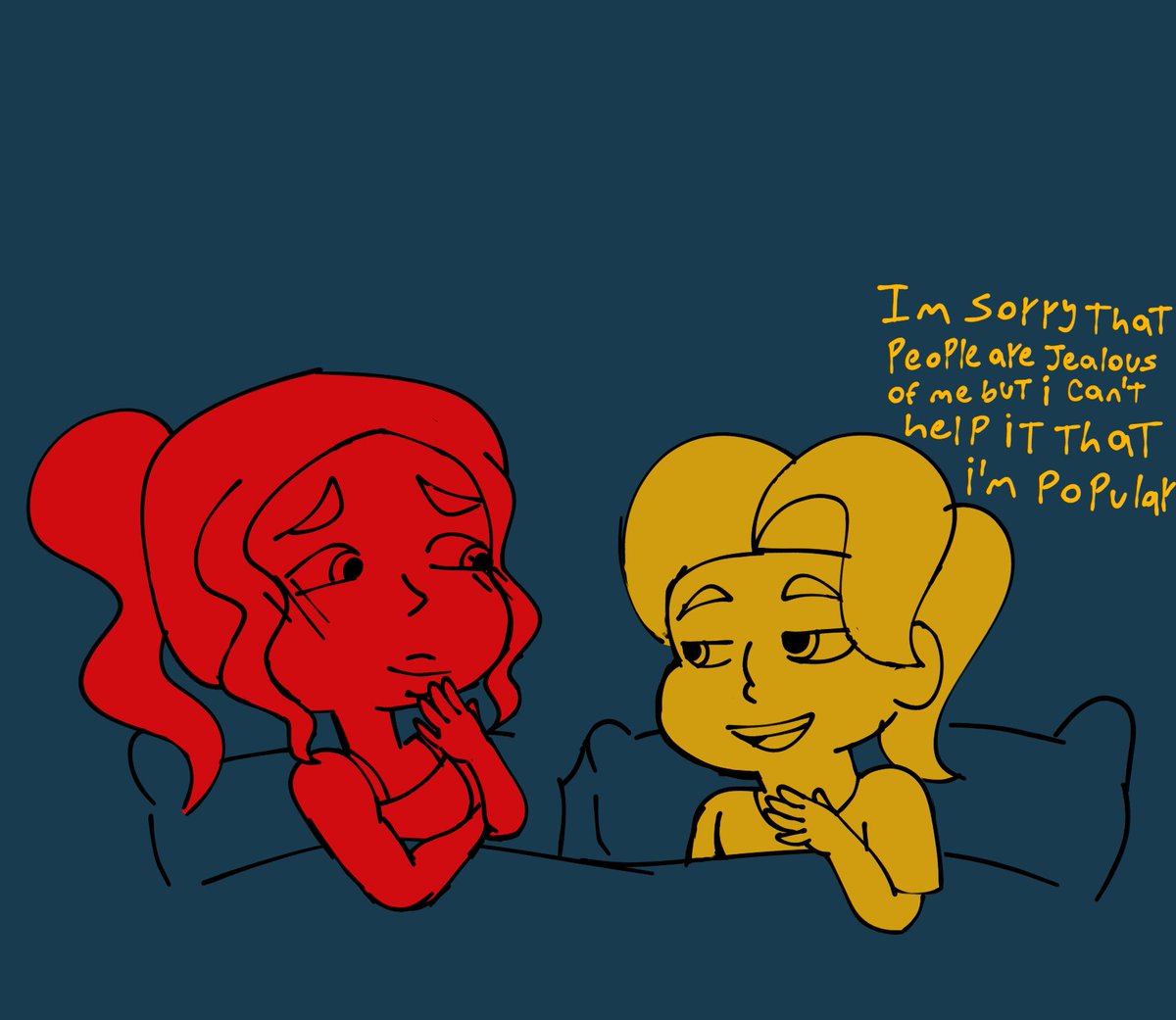 Liluxyan's tweet photo. Ibis paint finally let me finish this LETS GOOO

Domestic Rigrett seeing a movie (it's mean girls, they saw it hundreds of time but they never get bored)

#disventurecamp #disventurecampallstars #dctwt #Rigrett https://t.co/gbA6sESt7E