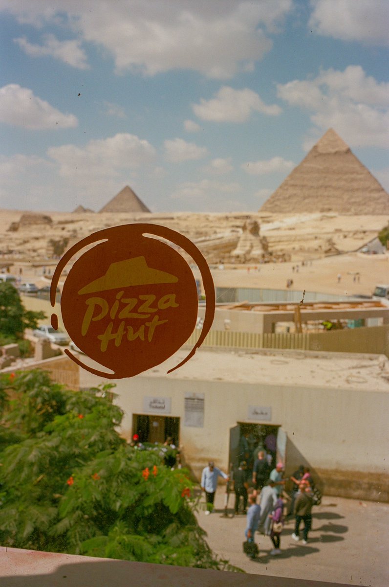 Throwback to that time I went to Pizza Hut in Egypt with my Leica M6