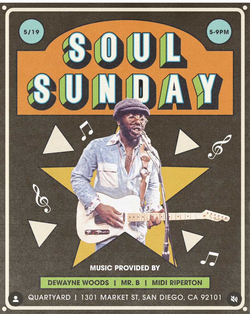 Just a few more hours, and we're outside tonight! San Diego, I am looking forward to hanging with my people at #soulsunday! Amazing lineup tonight and you don't want to miss it! Get your tickets NOW!