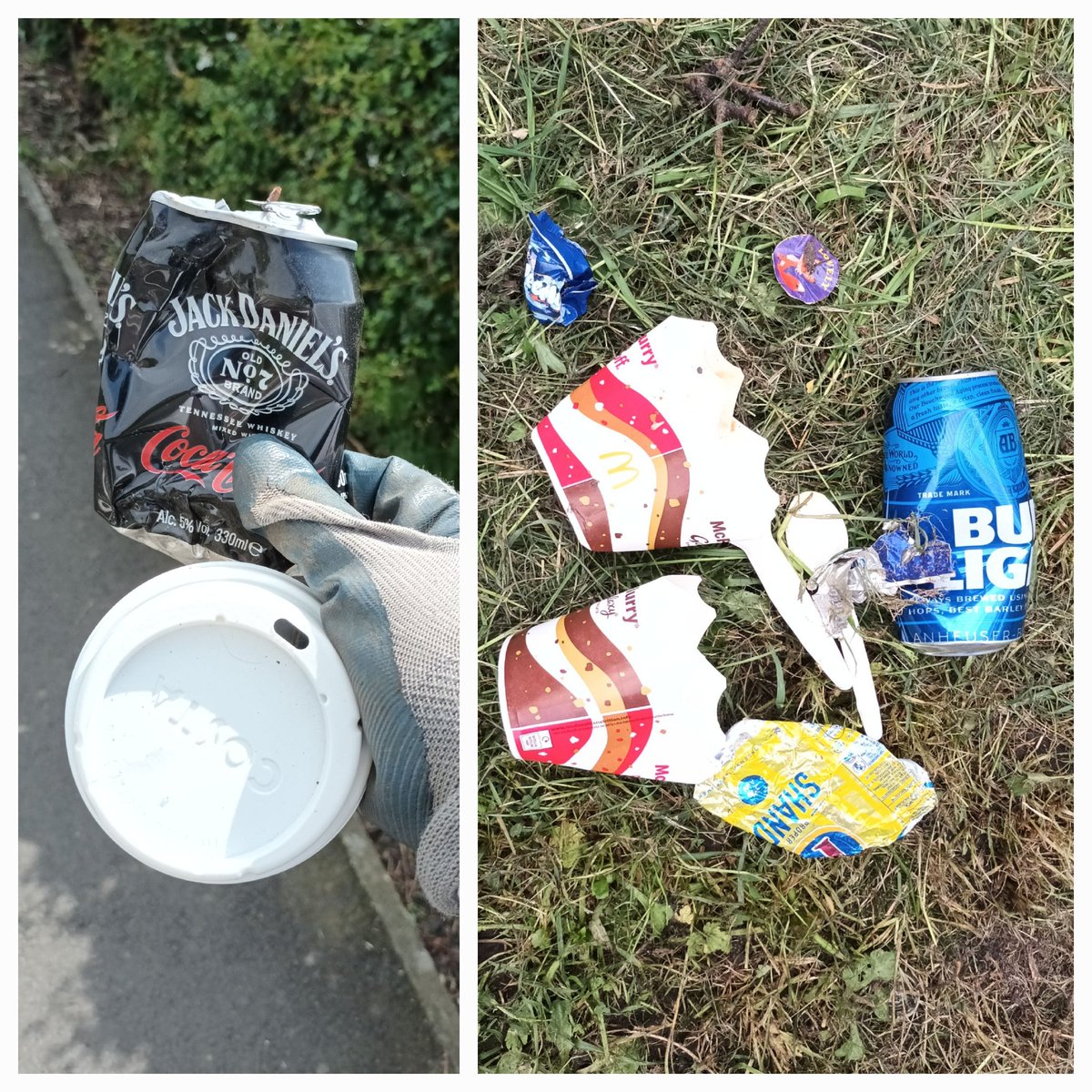 Fewer days #litter picking due to work commitments, but still a fair haul! @Cleanup_UK @cleanupbritain @KeepBritainTidy #Northumberland #lovewhereyoulive