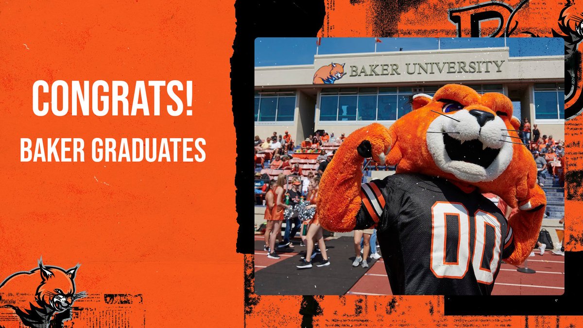 Congratulations to all of our 2023-24 Baker University graduates!🎓 #BakerBuildsChampions