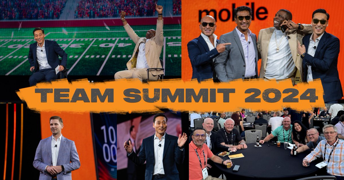 Sean Lee (@seanlee9) on Twitter photo That's a wrap on #TeamSummit2024. Thanks to all of our retailers for bringing the energy and for your hard work and dedication. I was also honored to share marketing and product initiatives on the main stage and to welcome Coach Prime!
Exciting days head for <a href="/boostmobile/">Boost Mobile</a> That's a wrap on #TeamSummit2024. Thanks to all of our retailers for bringing the energy and for your hard work and dedication. I was also honored to share marketing and product initiatives on the main stage and to welcome Coach Prime!
Exciting days head for <a href="/boostmobile/">Boost Mobile</a>