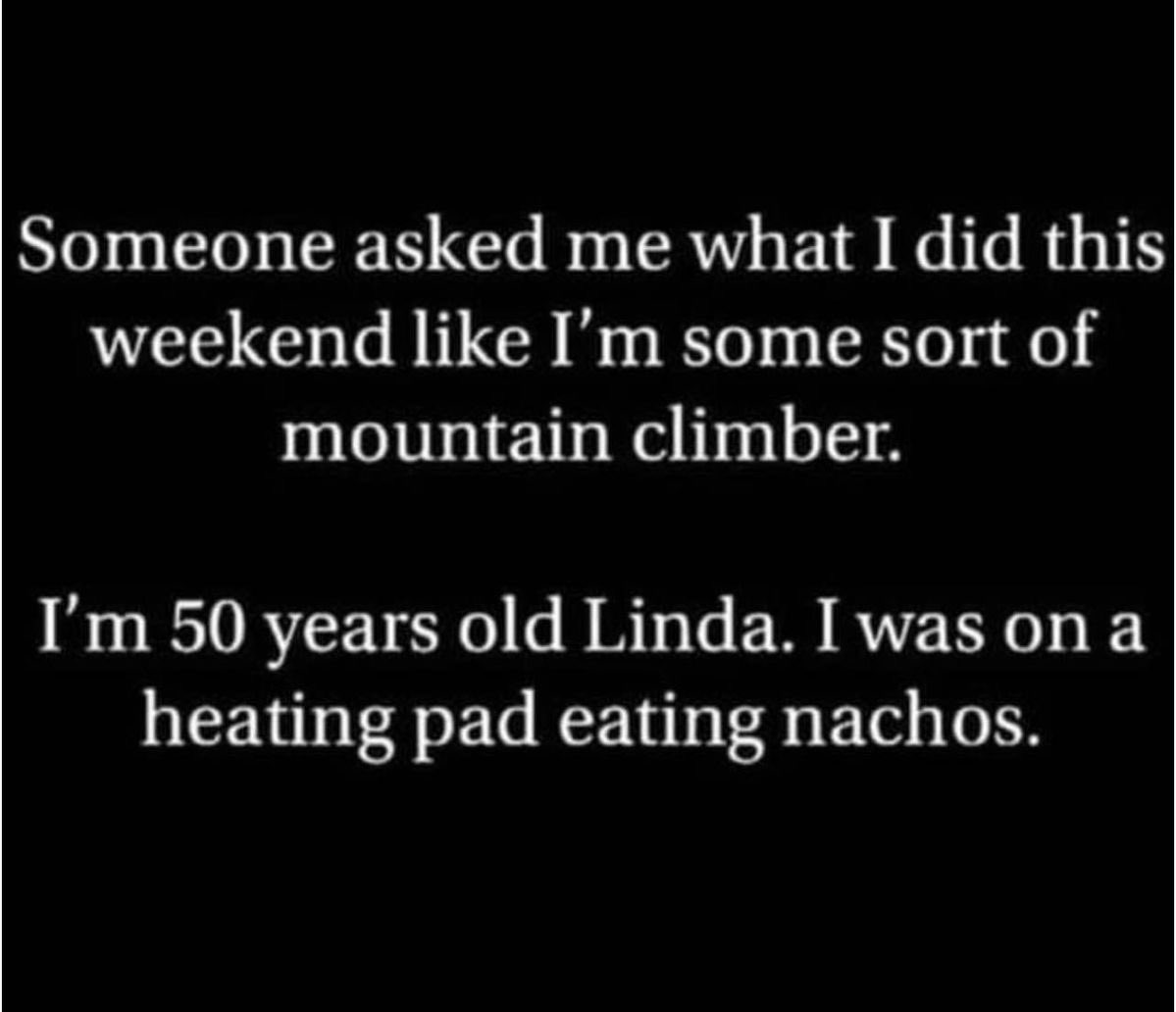 🤣🤣 not really but super funny Linda..
