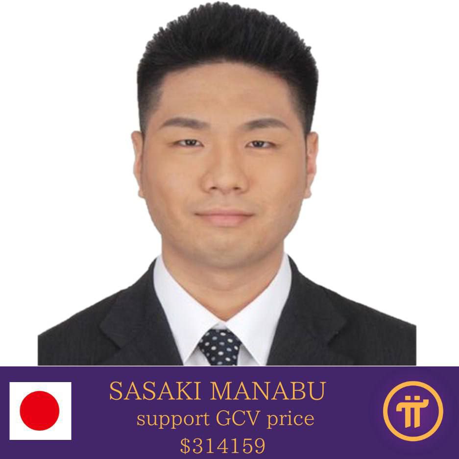 2nd Speaker: Sasaki Manabu
GCV Japan Ambassador
GCV ambassador
Founder NODE

Hello Dear Core Team,
And to all the leaders and pioneers of GCV price support around the world.

Today, we are excited to announce that we are ready for mainnet together.

I also run a community in
