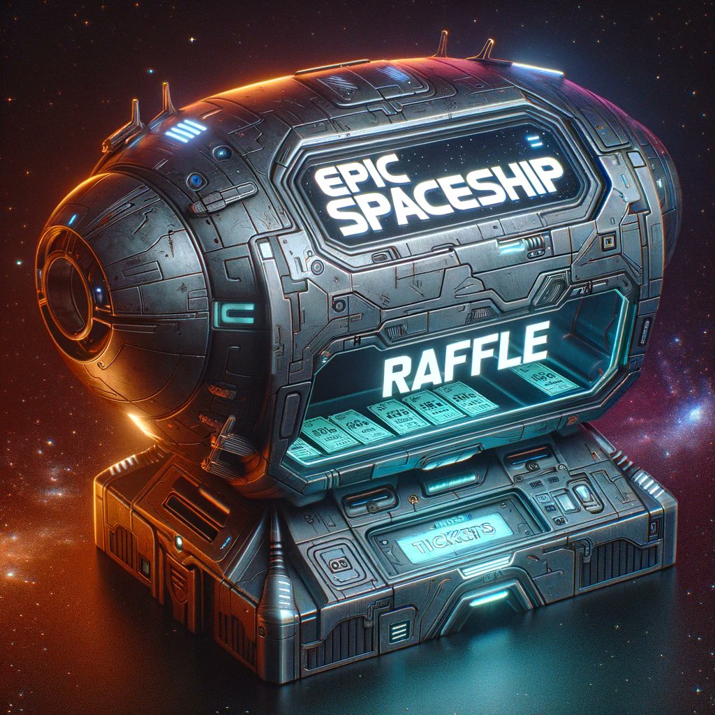 Epic Ship Raffle Announcement! Get ready for one of the most thrilling raffles of the year! Amazing prizes await you, including: Grand Prize: Epic Ship – Fly among the stars with this incredible vessel! A worthy ship to own that will heavily benefit you with what we have