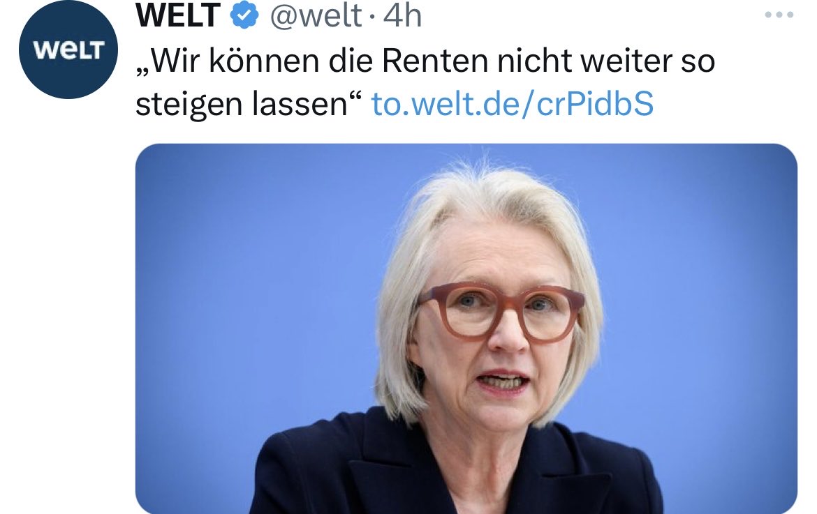 … sagt eine sehr gut versorgte Beamtin …