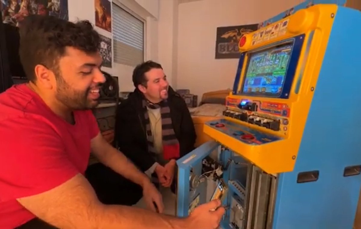 ScoutmasterDemi's tweet photo. Any #Megaman fans at @MomoCon?
@GoodTofuFriday and I are sharing our arcade preservation story with a panel &amp; documentary!   

We're also playing with REAL life battle chips. Come hang with us at the convention &amp; Airbnb! https://t.co/NvA1HHJnmI