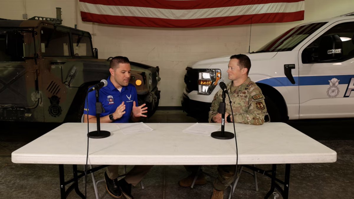 Team_Tinker's tweet image. #ICYMI: Lt. Col. Matt Stillman, 72nd Security Forces Squadron commander, is the latest #TinkerTalks Podcast guest. He talks more about the contribution of the  SFS to Team Tinker, police week and gate improvements.

Watch  on our Tinker YouTube page! youtube.com/watch?v=9sU3G7…