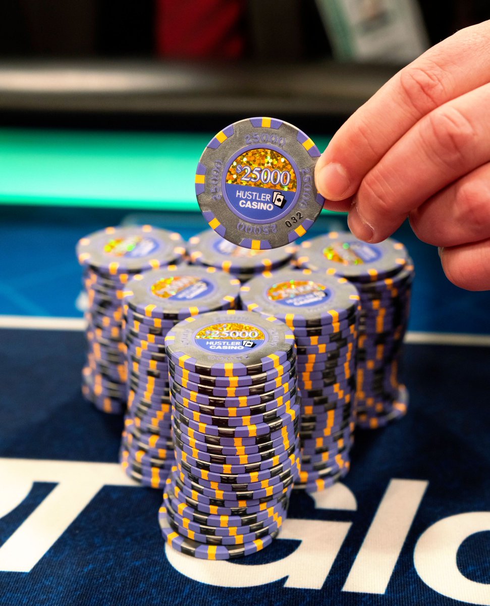 Ready for The 2024 Million Dollar Game? We can't wait to see these $25,000 CHIPS back in ACTION for this EPIC SUPER HIGH STAKES POKER EVENT! 💰️🤑 #HUSTLERCasino #ChipPorn @HCLPokerShow