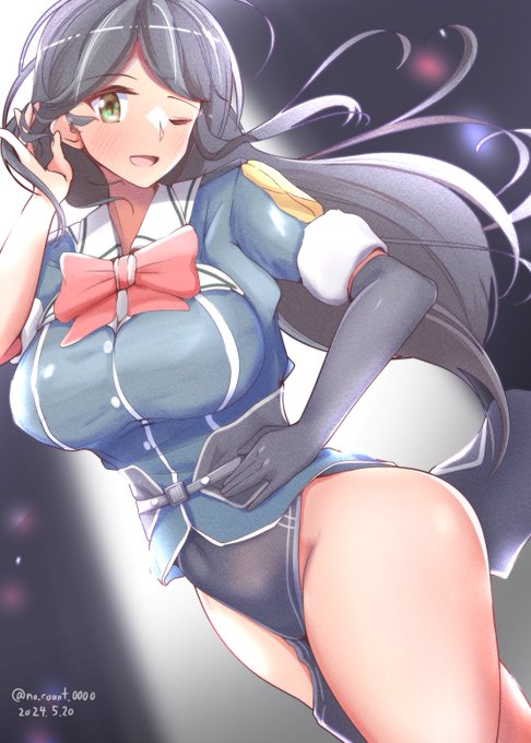 #筑摩  #艦これ   今週の筑摩♥