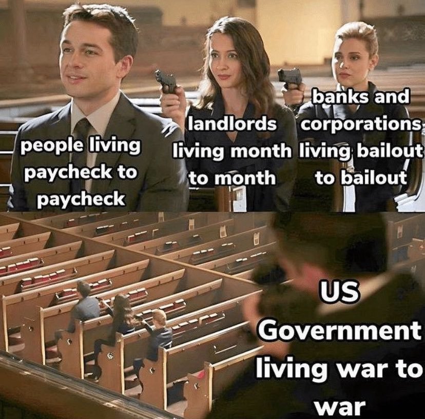 'Jobs' within a system built on Debt Based Fiat Currency & War are NOT 'jobs' AT ALL...
They are OBJECTIVELY a FORM of SLAVERY based on an ILLUSION, designed to MANUFACTURE LOYALTY to a WAR MACHINE that PROFITS from DESTRUCTION, CHAOS, DISEASE, FAMINE, DROUGHT, & DEATH...
