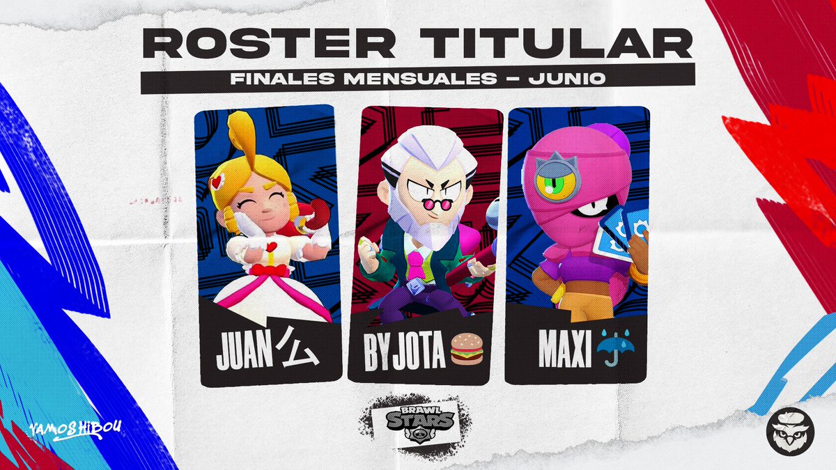 Hibou Argento🦉❤️ (@hibou_gg) on Twitter photo #BS • PRESENTACIÓN ROSTER 💙🤍❤️
🦉Después de tanta espera, volveremos a competir por un lugar en la próxima FINAL MENSUAL de <a href="/Brawl_esports/">Brawl Stars Esports</a>
🇦🇷 <a href="/byJota_bs/">Jᴏᴀᴏ̨ᴜɪɴ• 🍔</a>
🇦🇷 <a href="/Maxiiii_BS/">м̷α̷χ̷ı̷ ☔</a>
🇦🇷 <a href="/Ju4n_Bs/">Juan</a>
Señores yo dejo todo, me voy a ver al búho 🎶🎺🥁 #BS • PRESENTACIÓN ROSTER 💙🤍❤️
🦉Después de tanta espera, volveremos a competir por un lugar en la próxima FINAL MENSUAL de <a href="/Brawl_esports/">Brawl Stars Esports</a>
🇦🇷 <a href="/byJota_bs/">Jᴏᴀᴏ̨ᴜɪɴ• 🍔</a>
🇦🇷 <a href="/Maxiiii_BS/">м̷α̷χ̷ı̷ ☔</a>
🇦🇷 <a href="/Ju4n_Bs/">Juan</a>
Señores yo dejo todo, me voy a ver al búho 🎶🎺🥁