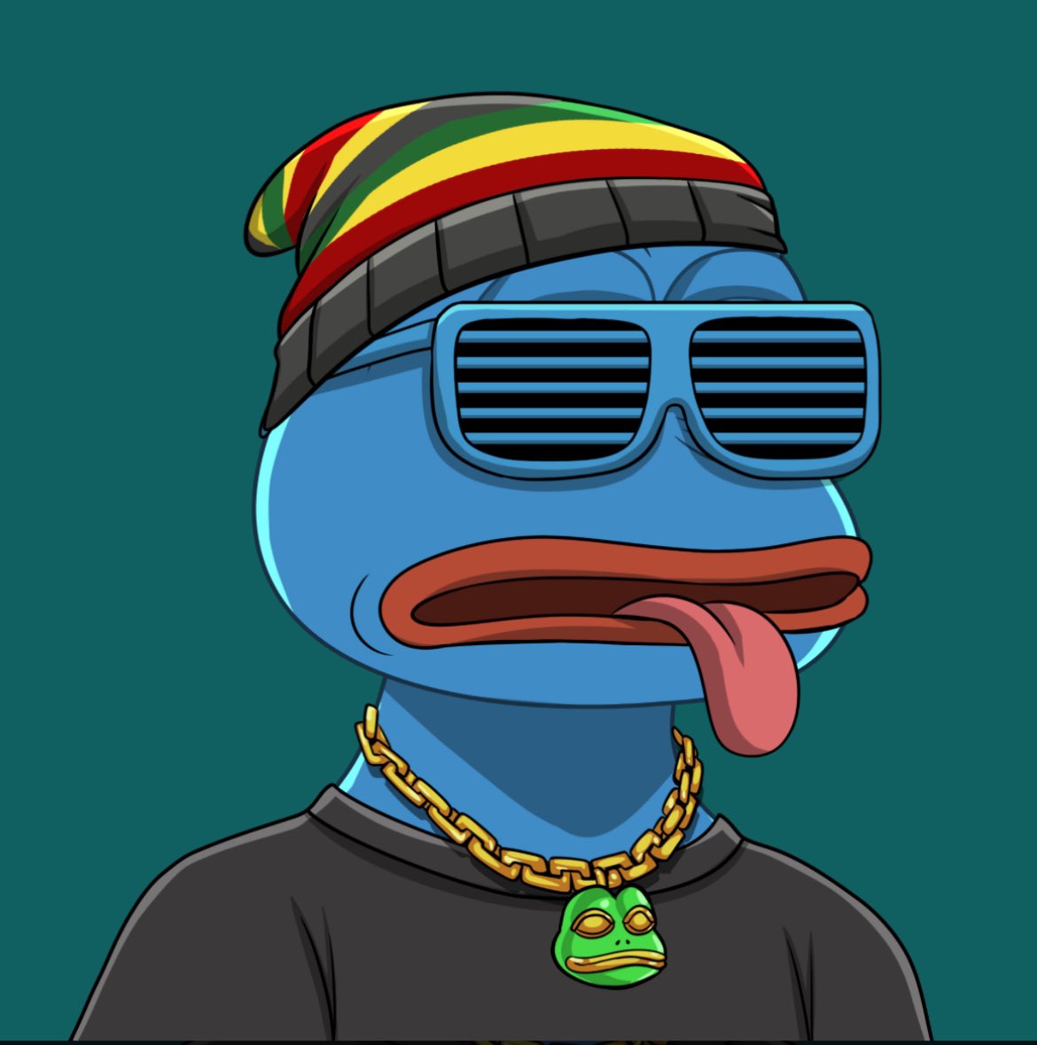 Its a rasta Pepe Sunday 😶‍🌫️😶‍🌫️😶‍🌫️ #PepeArmyYC @PepeArmyYC 🧹🧹🧹 Sweeping Sunday