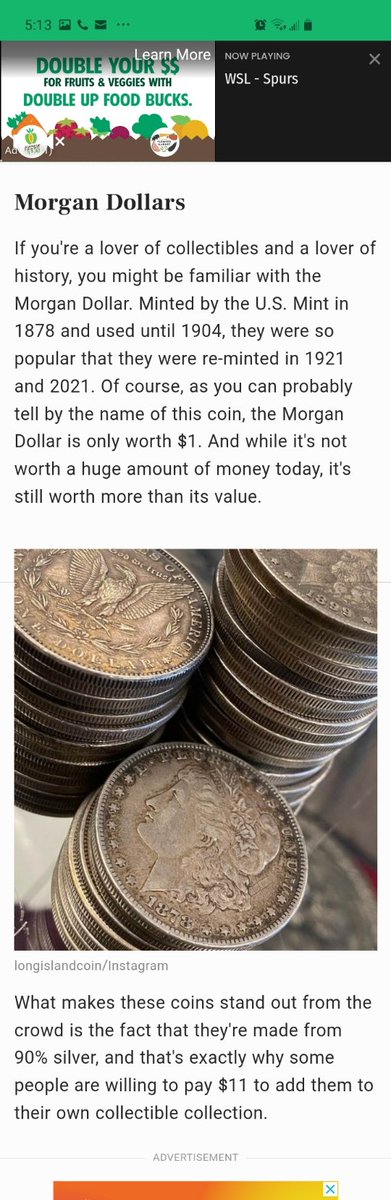 Whoever wrote this sounds like an idiot. I will gladly pay '$11 and up' for virtually any genuine #MorganDollar 

historictalk.com/en/nothing-wor…