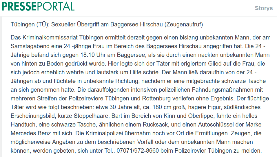 Riesenjubel im #grüne n, bunten🌻 und vielfältigen🌻 #Tübingen!

Badesaison🌻🥳!

Endlich legen sich wieder bunte🌻 und vielfältige🌻 Personen naggsch und feministisch😍🌻 erigiert auf rAnDoM Frauen*Innen.

🌻Wir freuen uns🤪🔨!🌻
Für 'die Menschen🖕'.
Mehr Geld gegen das Recht!